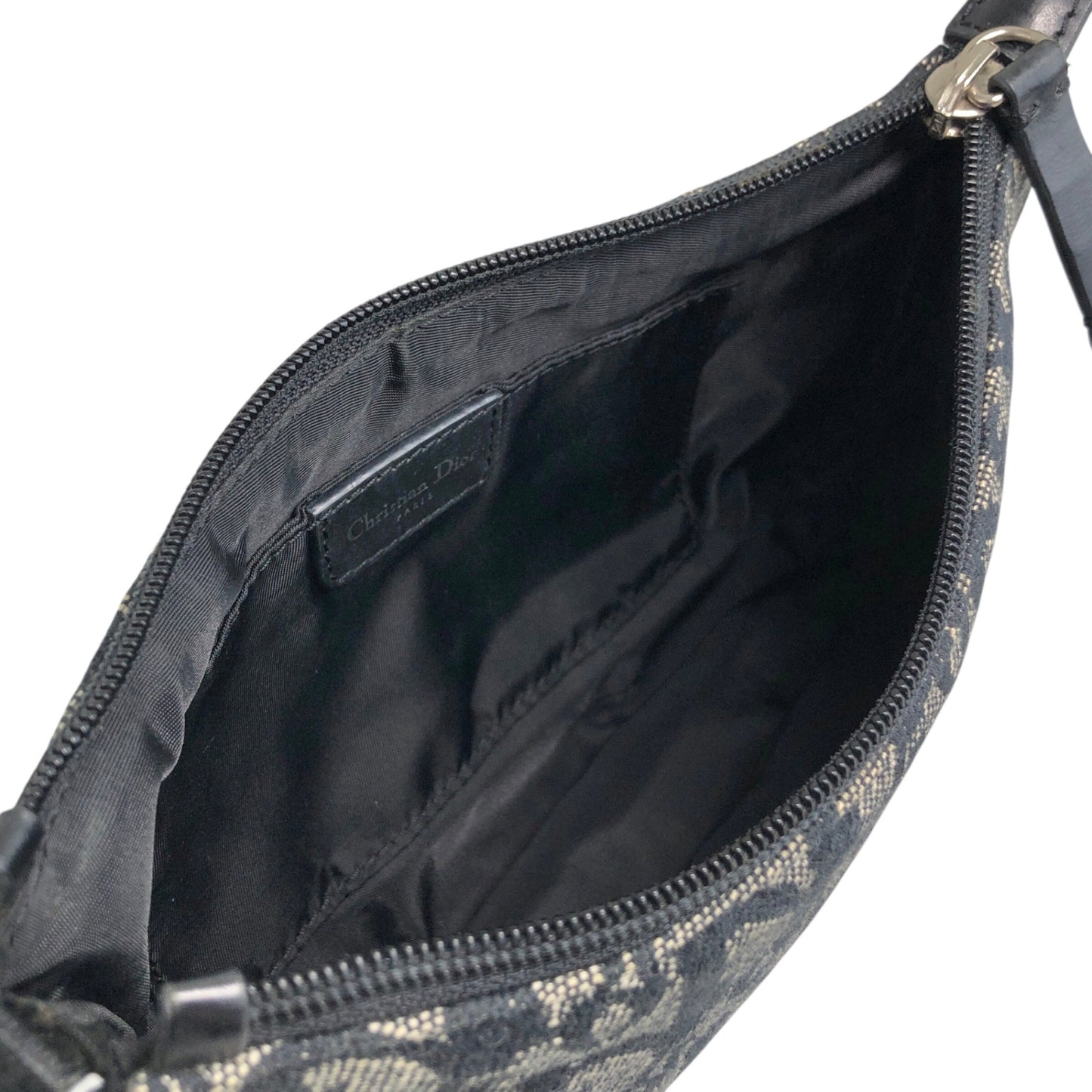 Christian Dior Trotter Shoulder bag Black Vintage vw744d