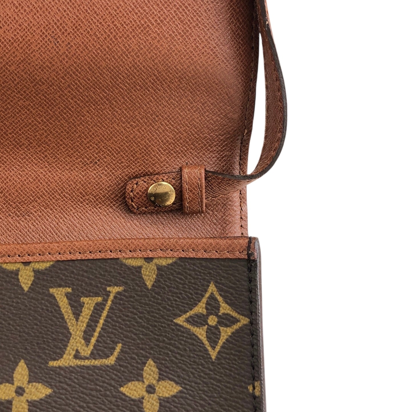 LOUIS VUITTON Monogram Shoulder bag Brown M51797 Vintage djkecm