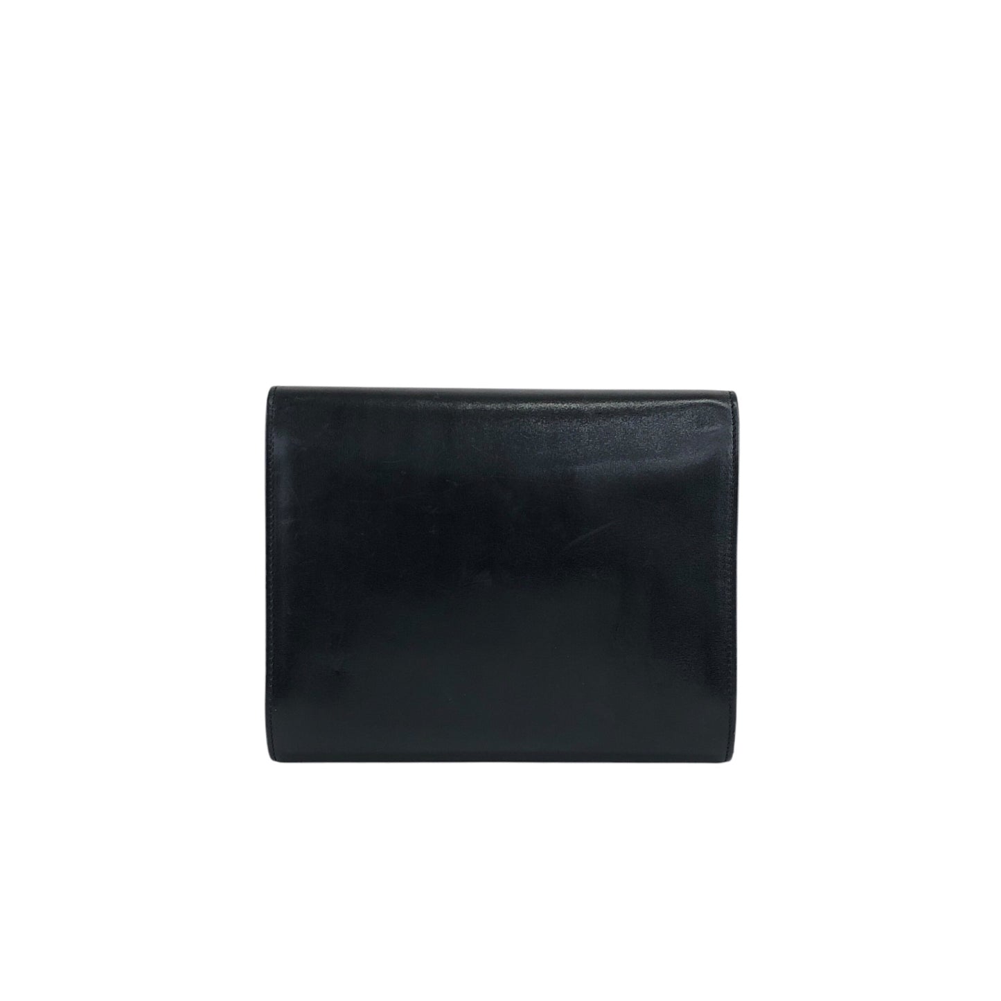CELINE Blason Shoulder bag Black Vintage zfryrd