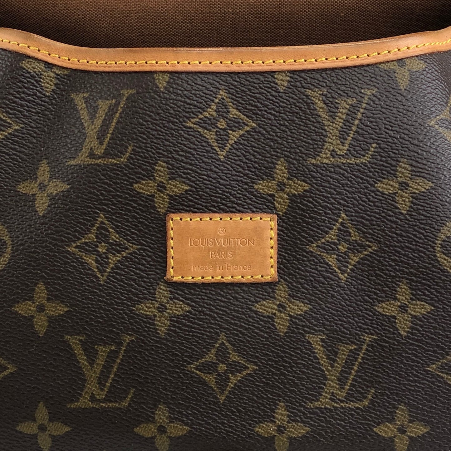 LOUIS VUITTON Monogram Shoulder bag Brown M42256 Vintage eirzhg