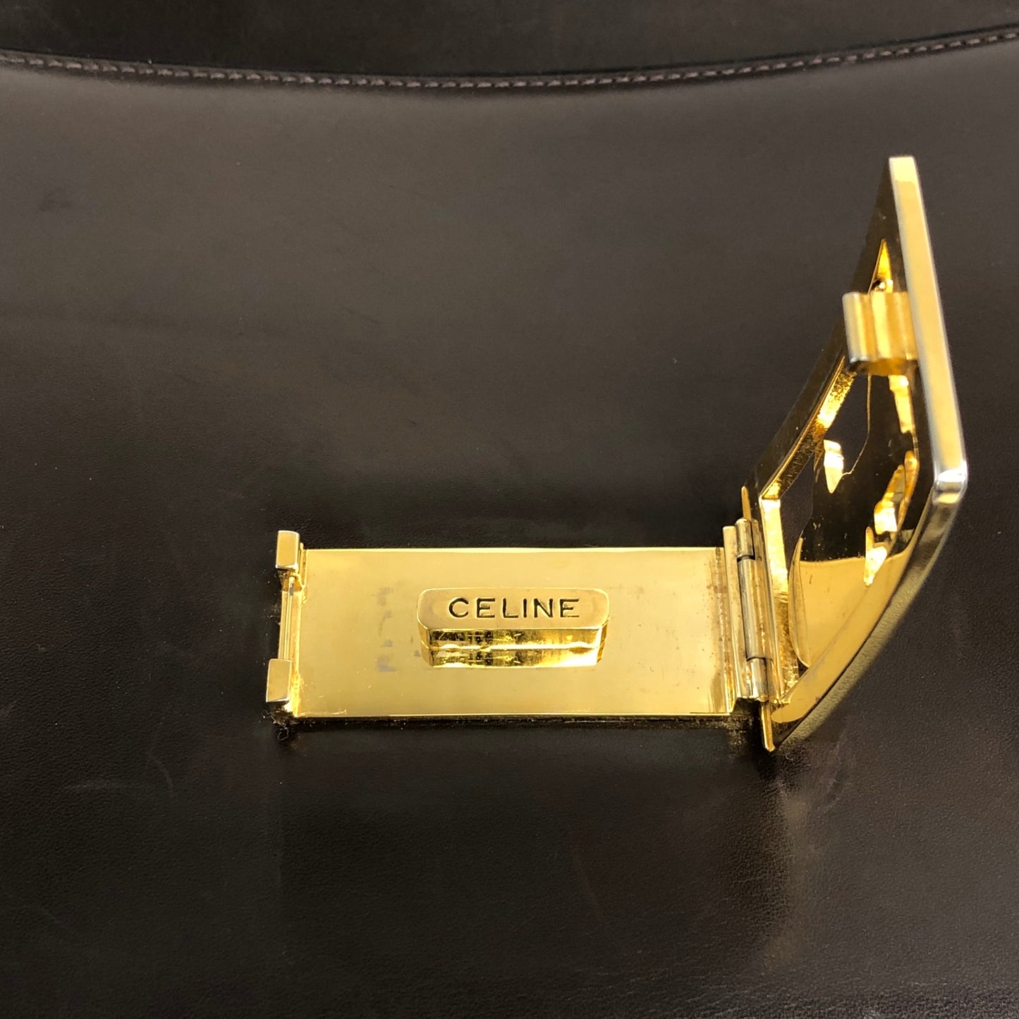 CELINE 馬車肩背包 棕色 復古 8ewcxg