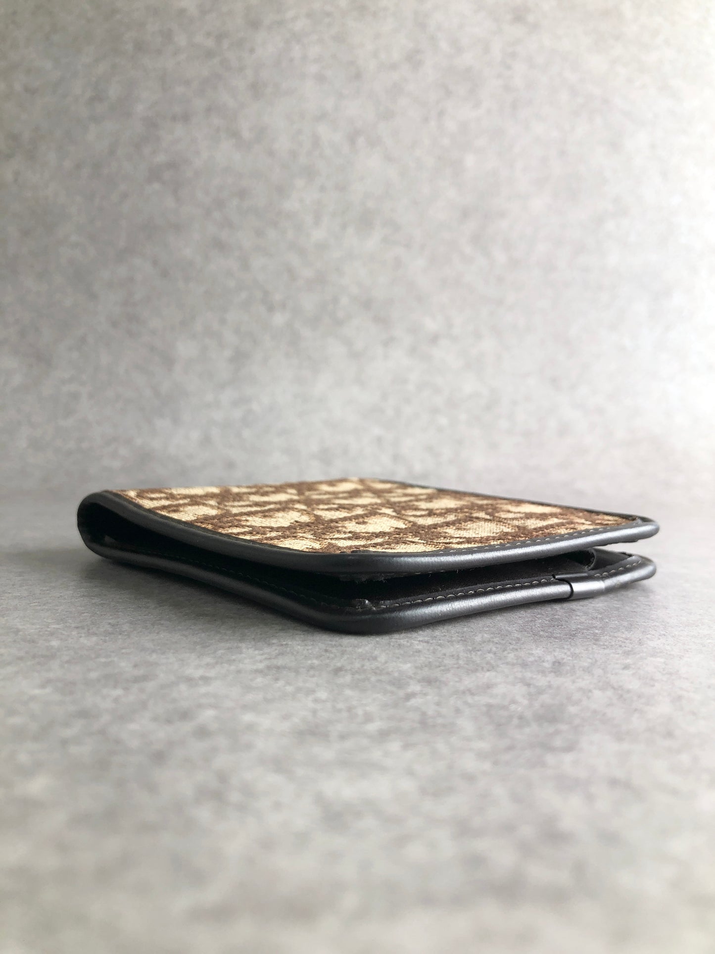 Christian Dior Trotter 折疊錢包 棕色 復古 uyfwgb