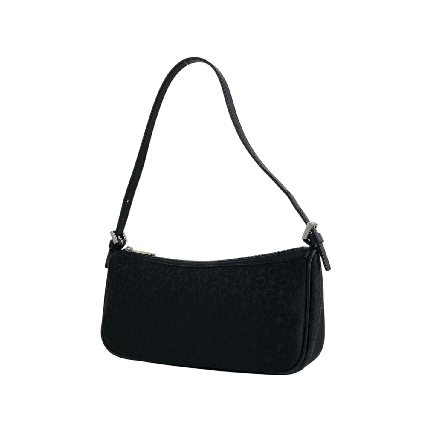 CELINE Shoulder bag Hobobag Black Vintage ygiapy