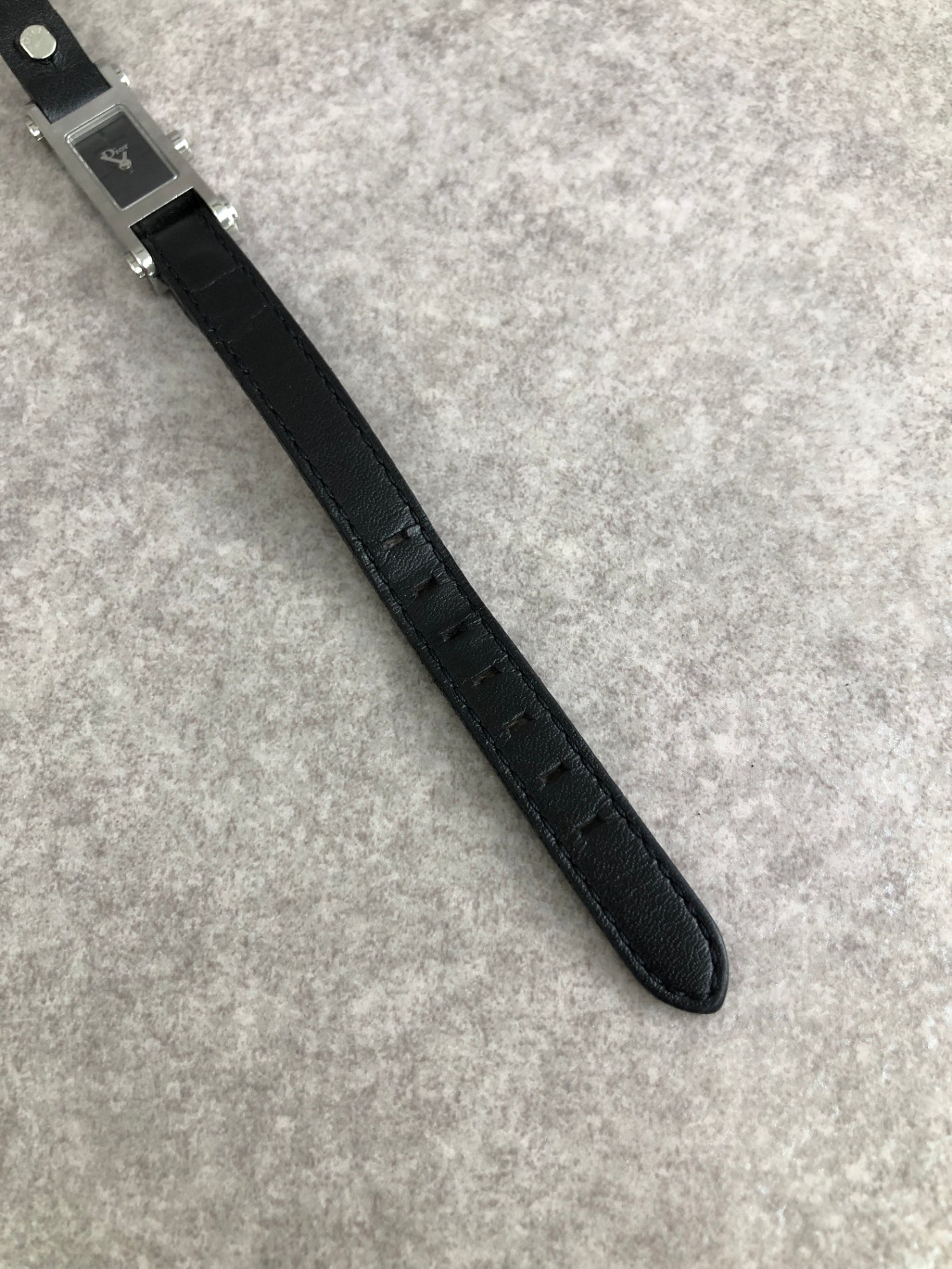 Christian Dior Watch Black Vintage c8tusy