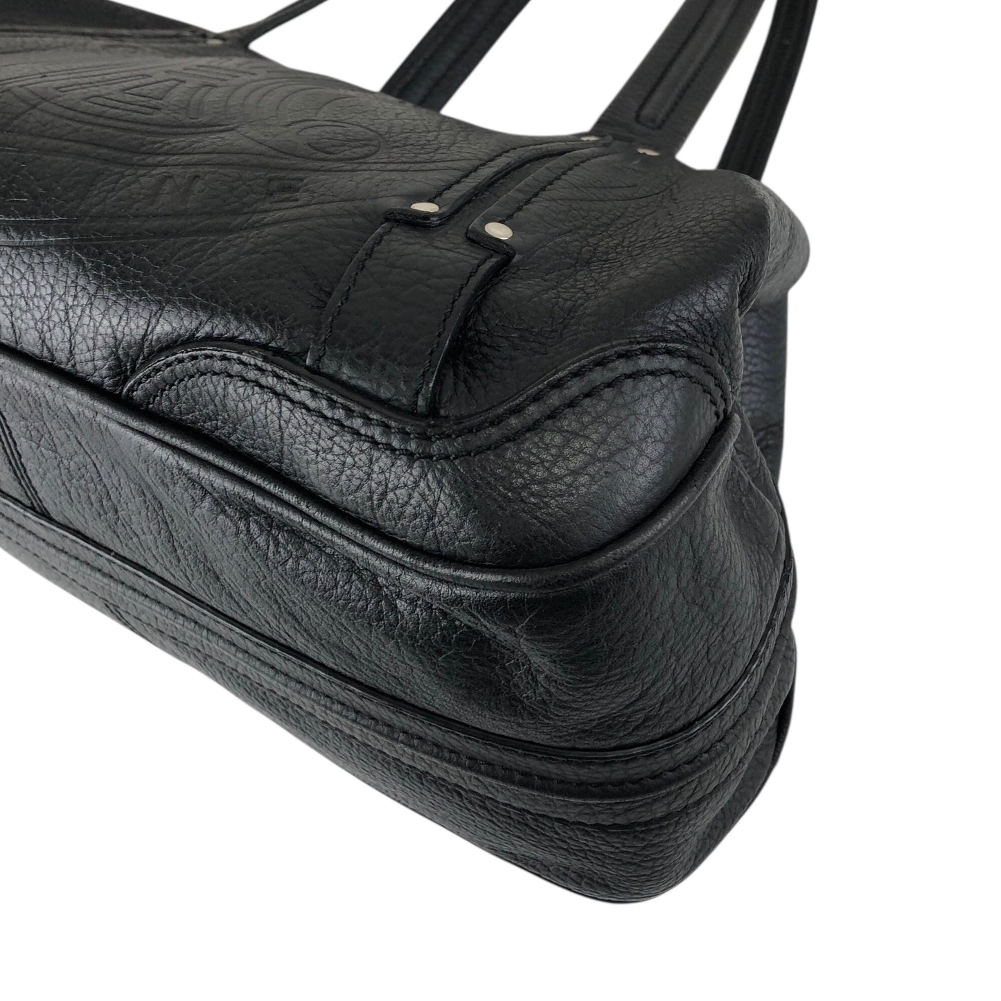 CELINE Blason Totebag Black Vintage si5ave