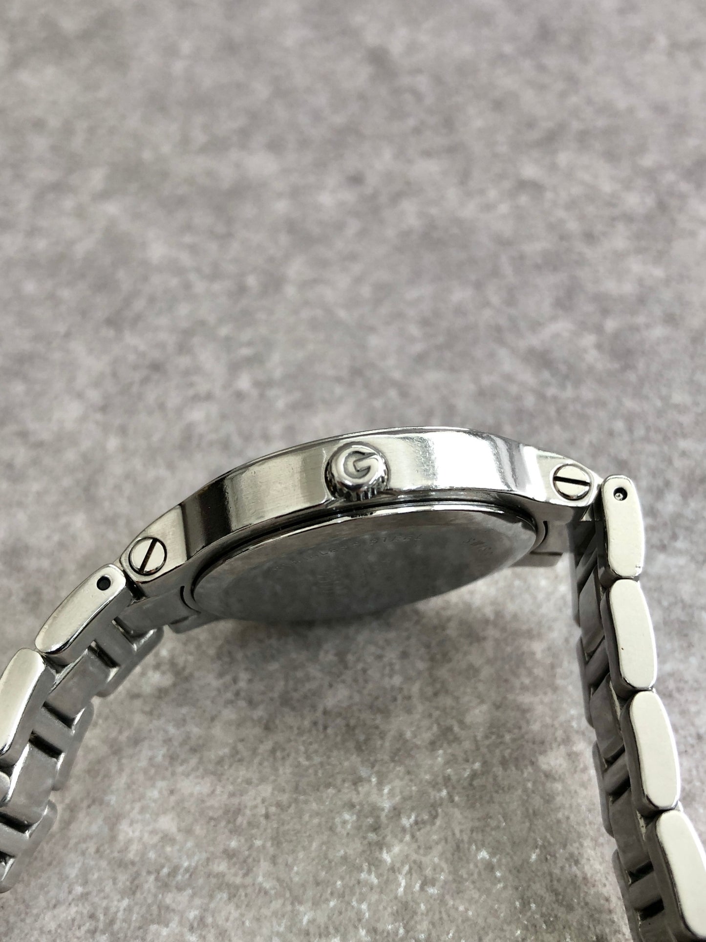 GUCCI Quartz Watch Silver 8900M Vintage bdju4h