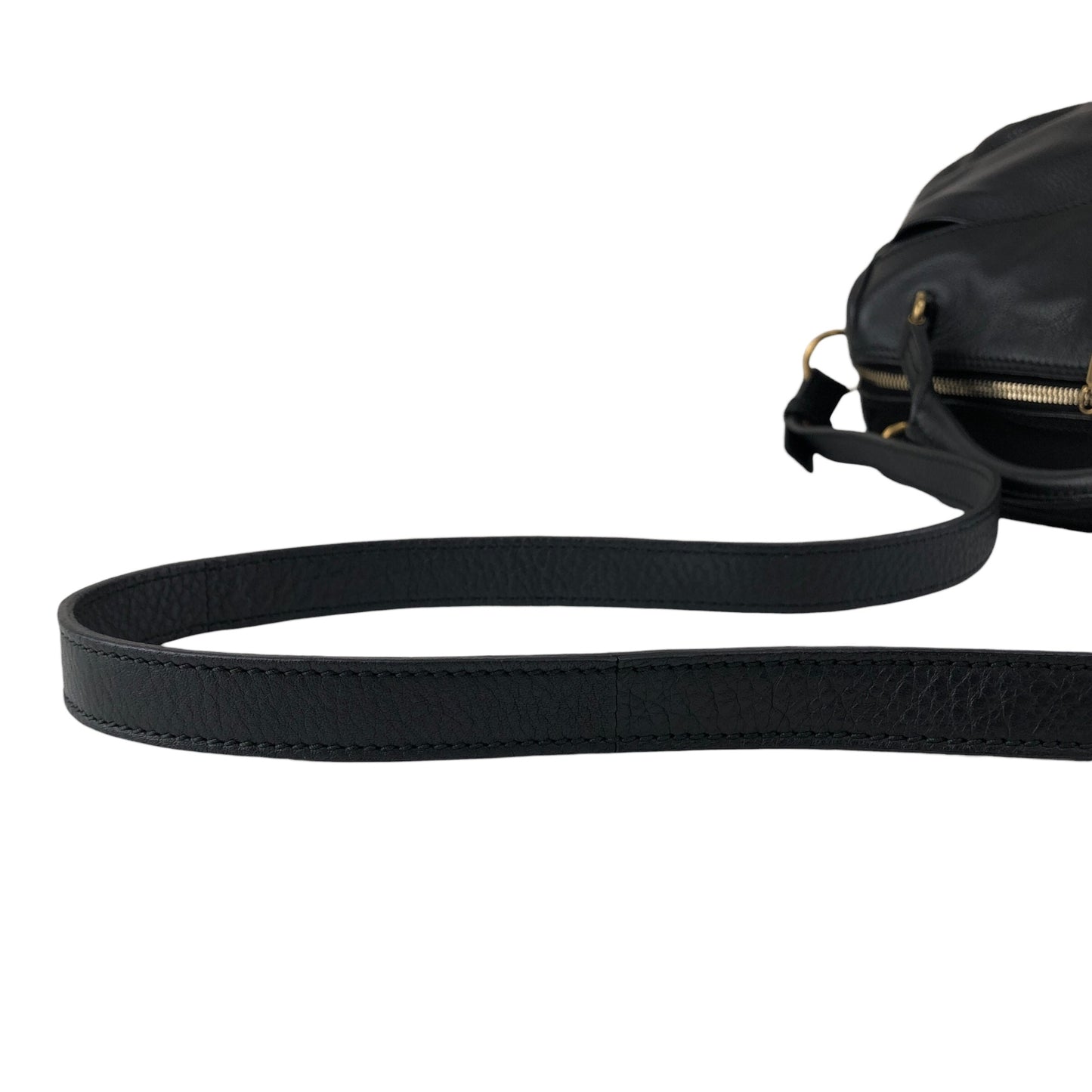 Yves Saint Laurent Two-way Handbag Shoulder bag Black Vintage wu64ez