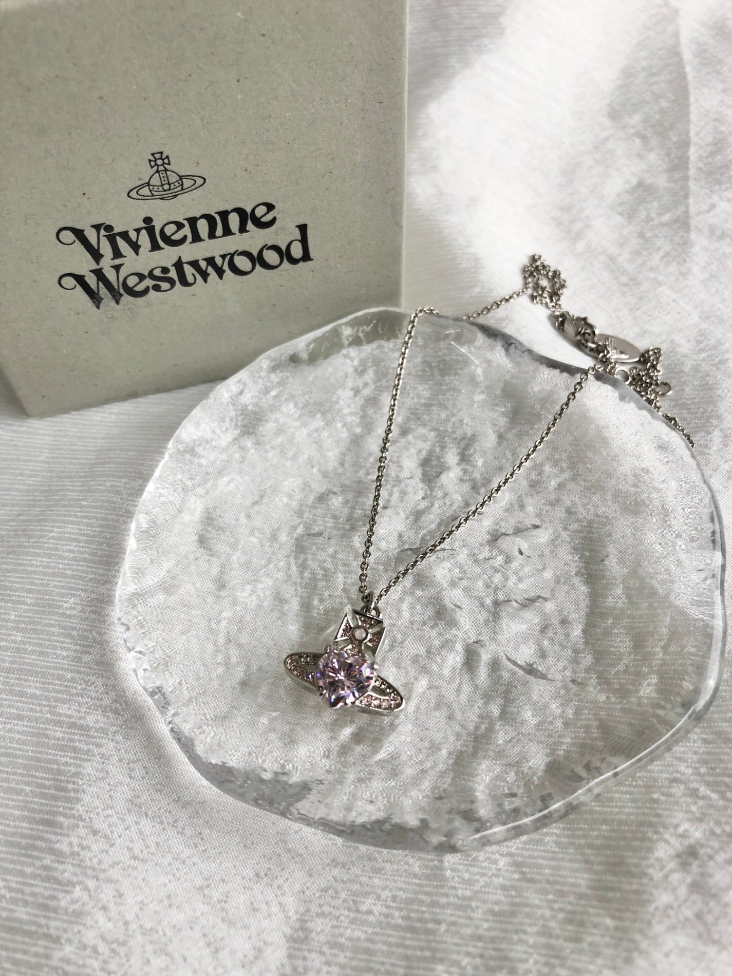 Vivienne Westwood Necklace Silver Vintage wkmnjz