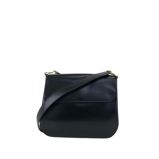 Christian Dior Logo Shoulder bag Black Vintage n2ss5w