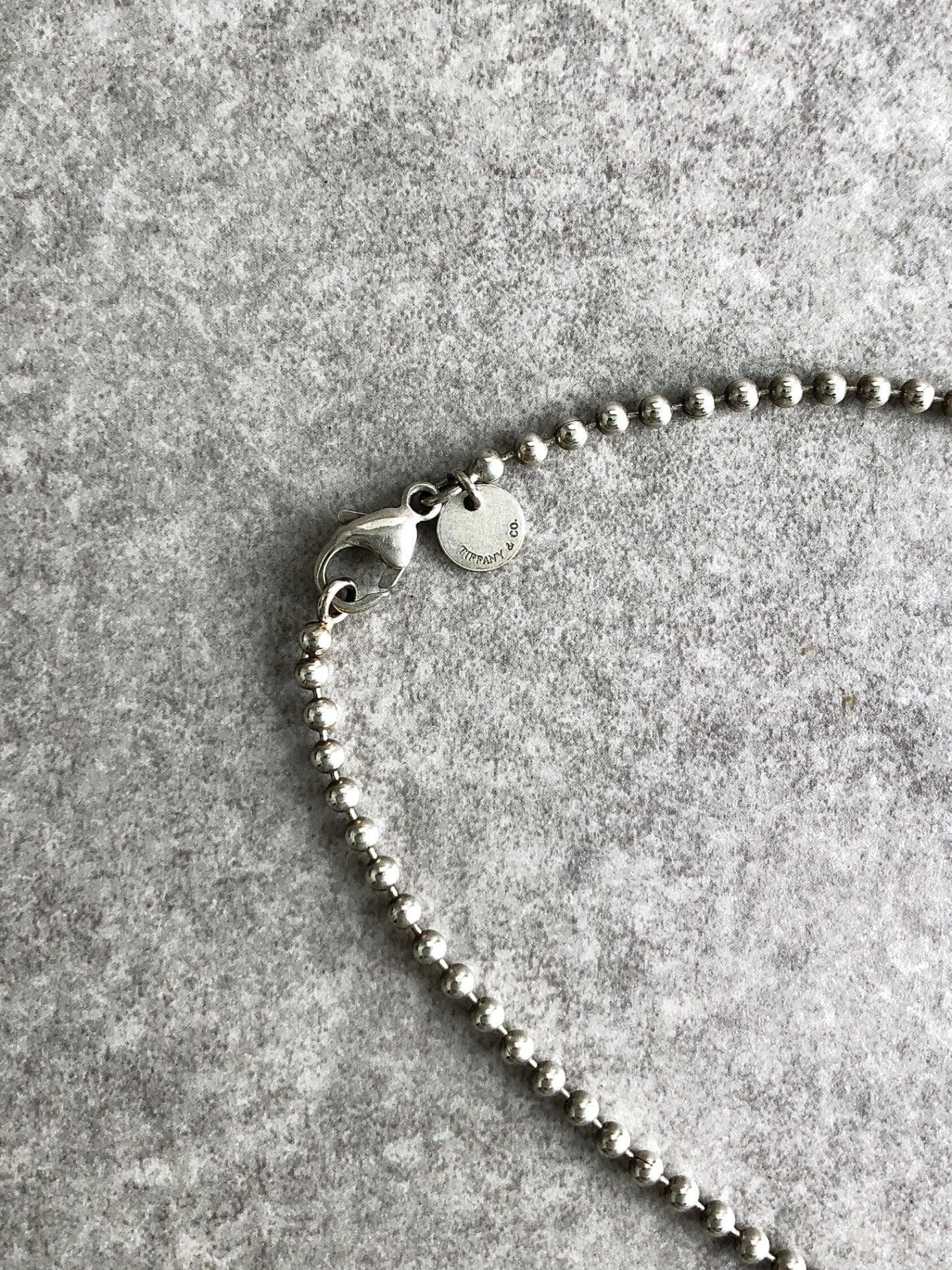 Tiffany & Co. Necklace Silver SILVER925 Vintage rx3hva