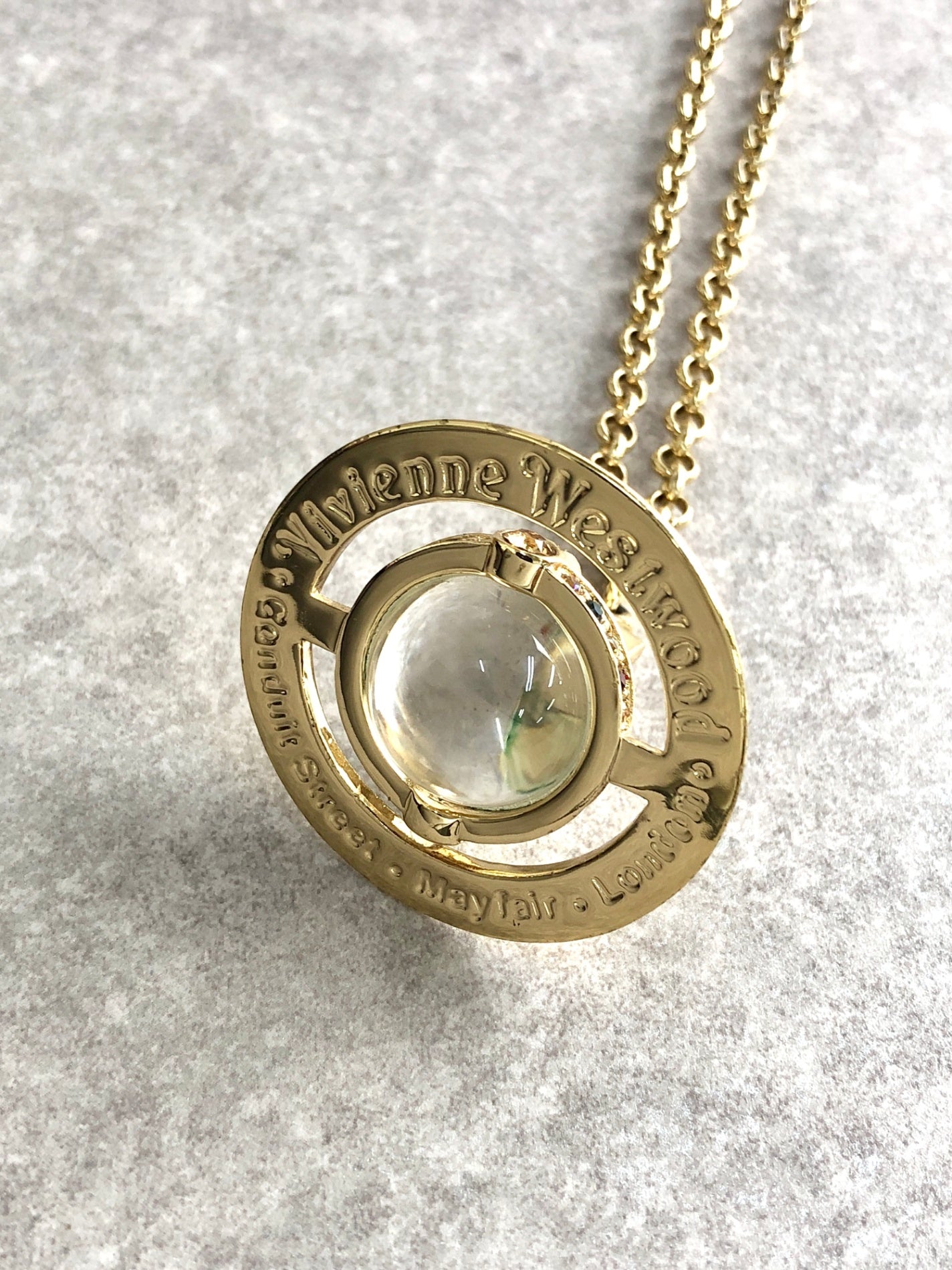 Vivienne Westwood Necklace Gold Vintage gr2yyt