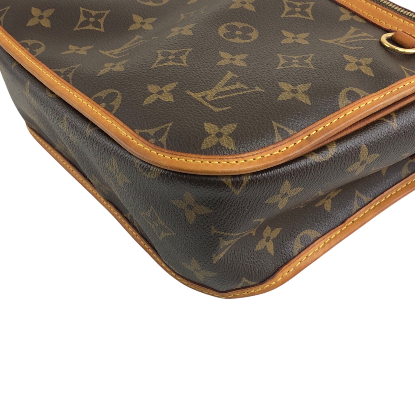 LOUIS VUITTON Monogram Shoulder bag Brown M40106 Vintage y7ndbw