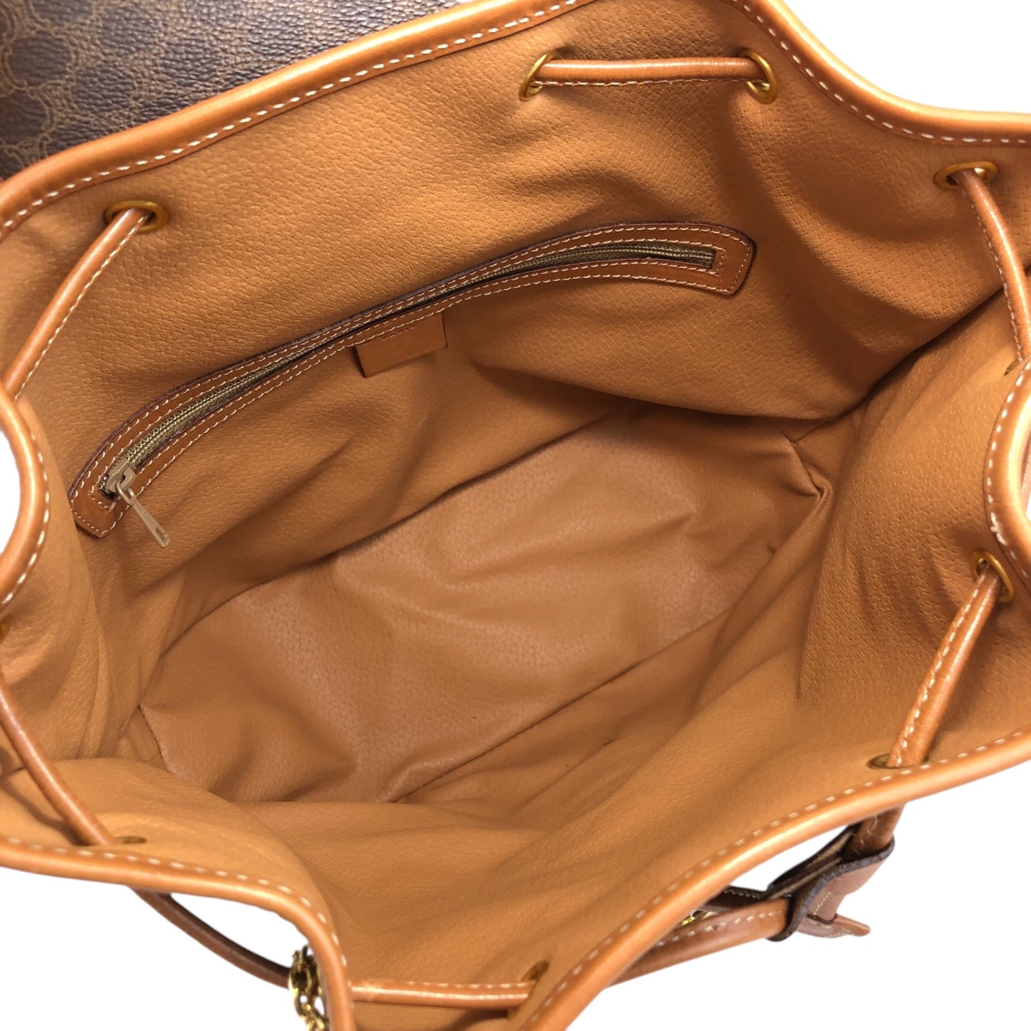 CELINE Macadam Backpack Brown Vintage i8882p