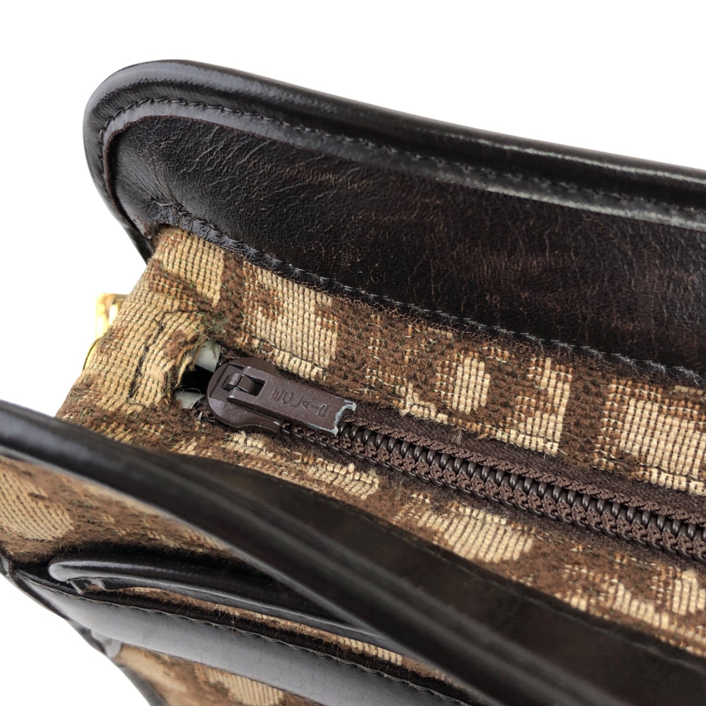 Christian Dior Trotter Logo 肩背包 棕色 復古 6durdn