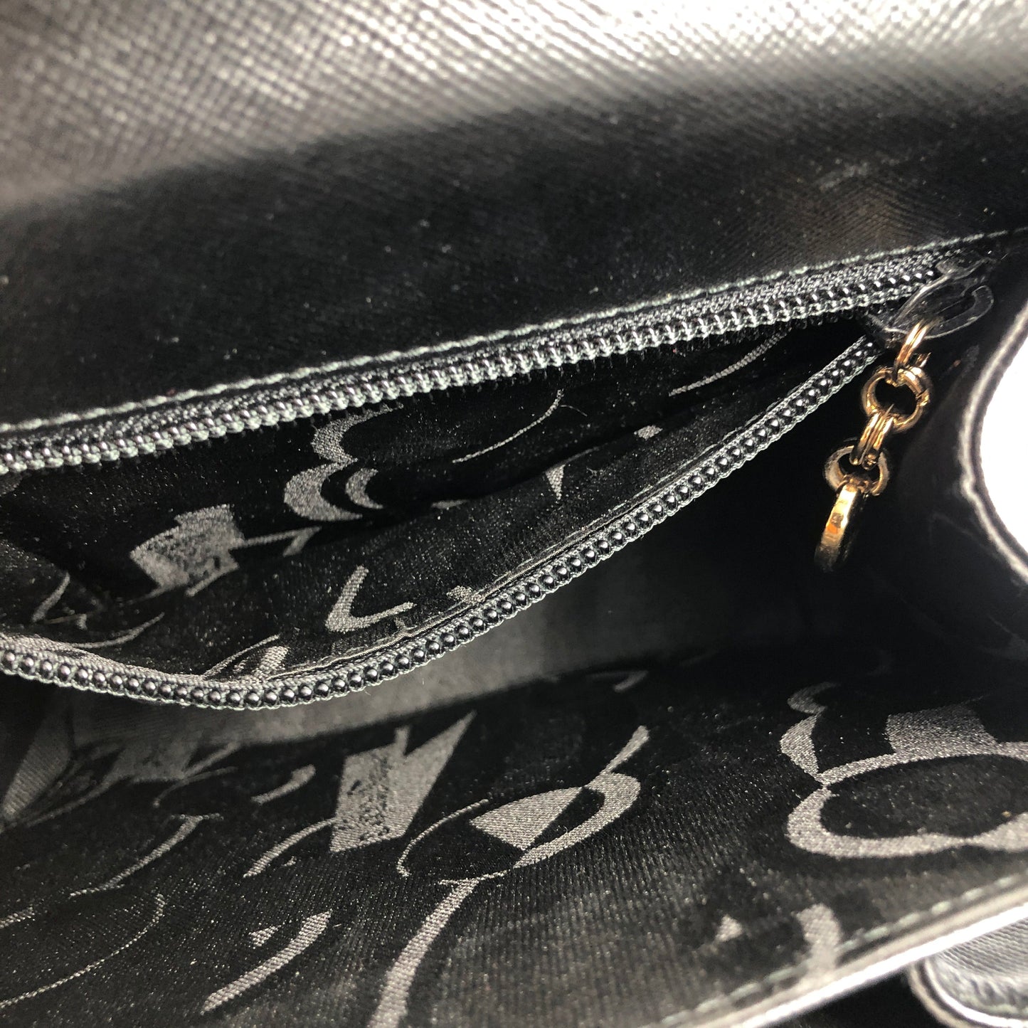Salvatore Ferragamo Gancini Crossbody Handbag Shoulderbag Black Vintage Old jpcsfp
