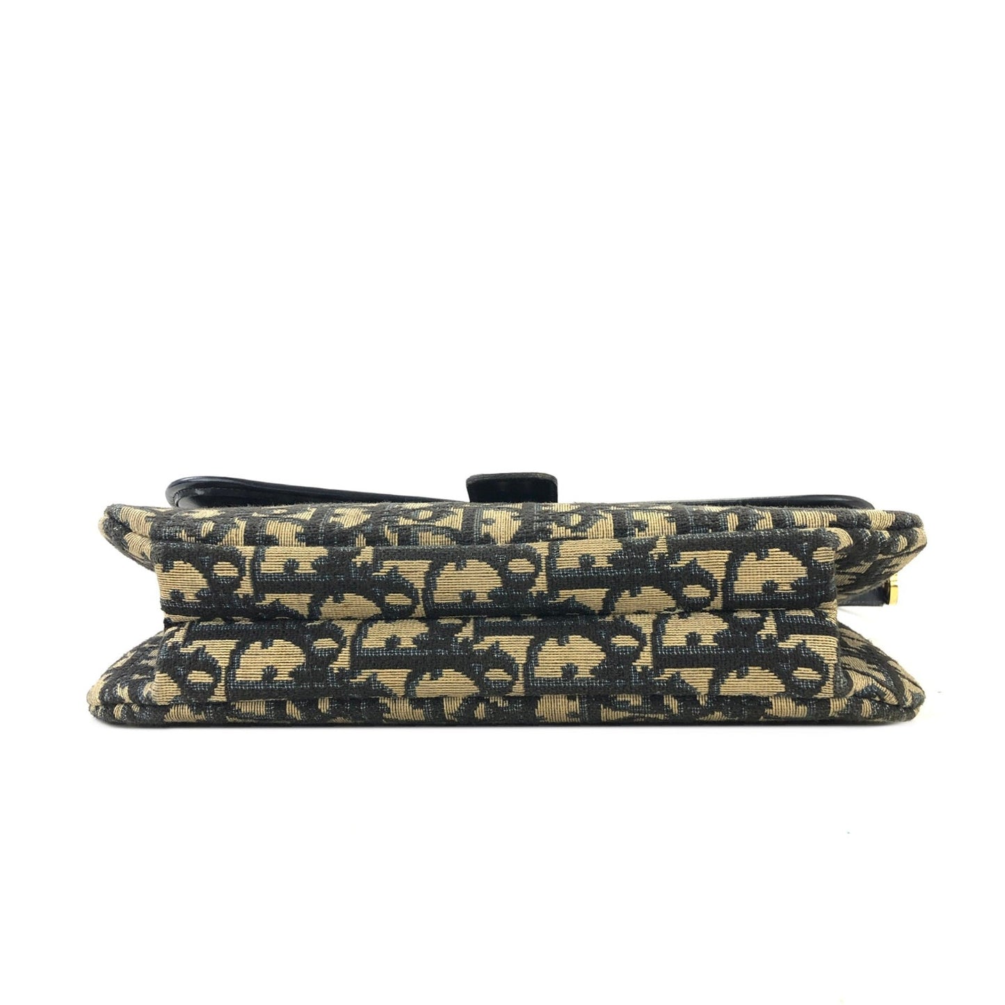 Christian Dior Trotter 皮革×提花海軍藍 av4dz6