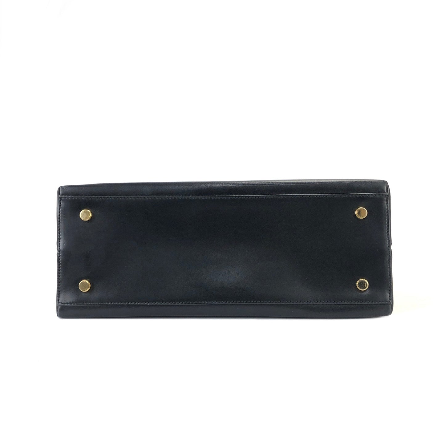 Salvatore Ferragamo Gancini Crossbody Shoulderbag Handbag Black Vintage Old iw4tut