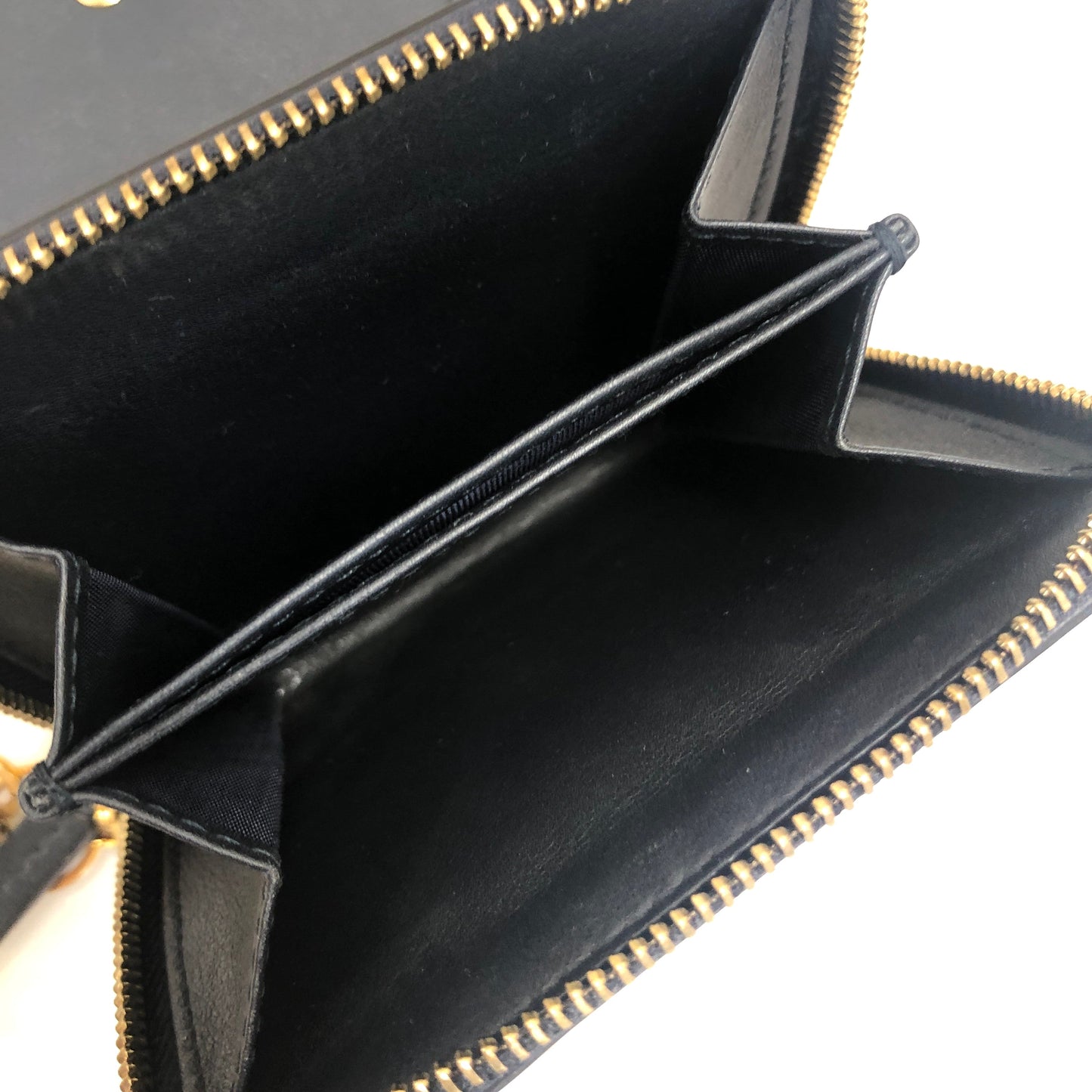 Christian Dior Cannage 皮革 Dior 33-MA0197 小巧皮夾 Nyvy 7m4p8z