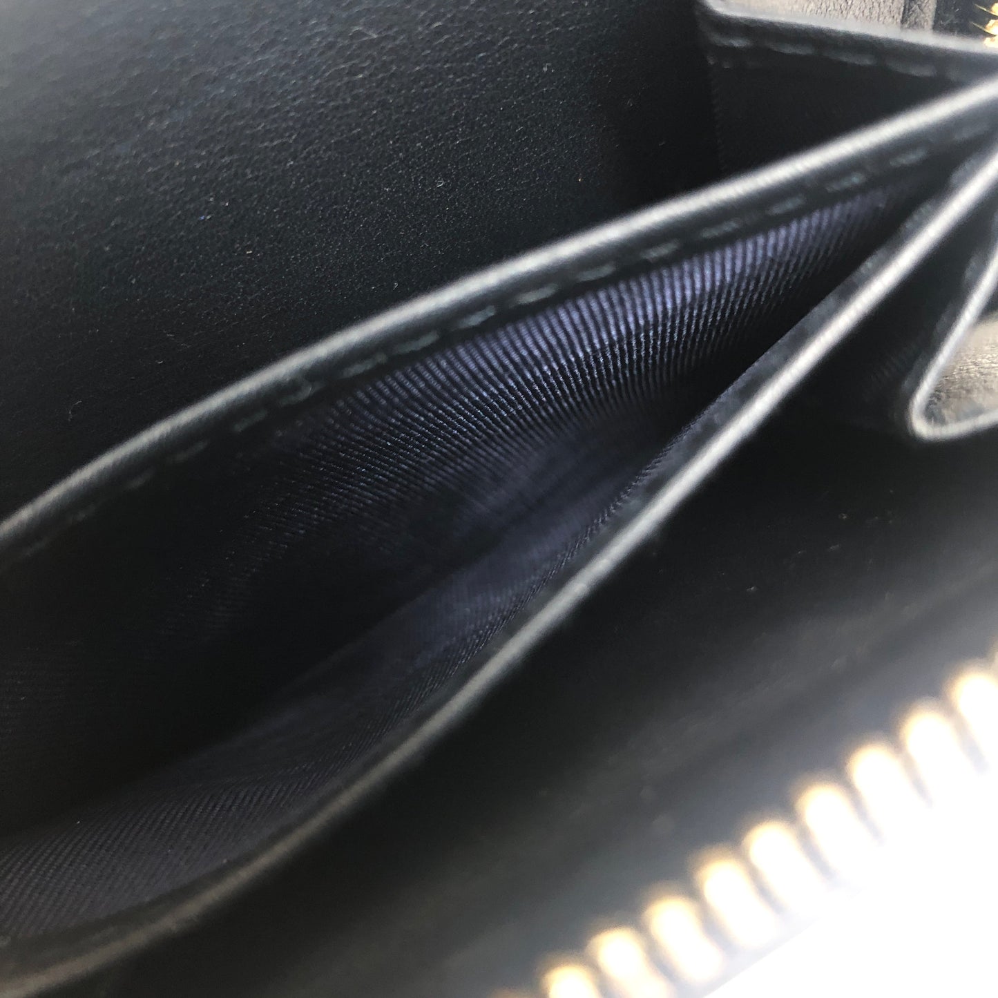 Christian Dior Cannage 皮革 Dior 33-MA0197 小巧皮夾 Nyvy 7m4p8z