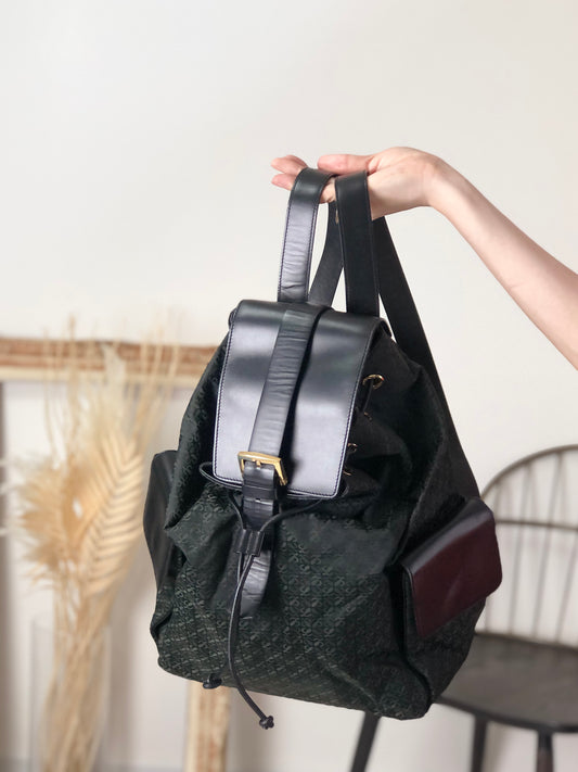 LOEWE Backpack Green Vintage si4hbw