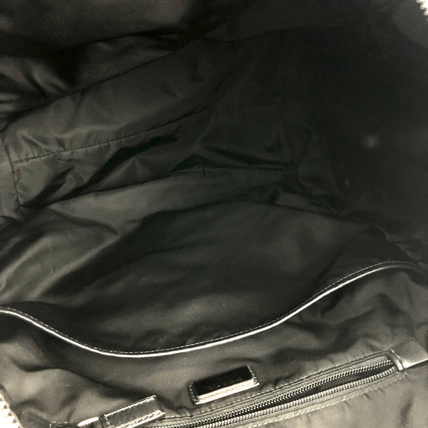 PRADA Sport Nylon Shoulder bag Black Vintage cjziis