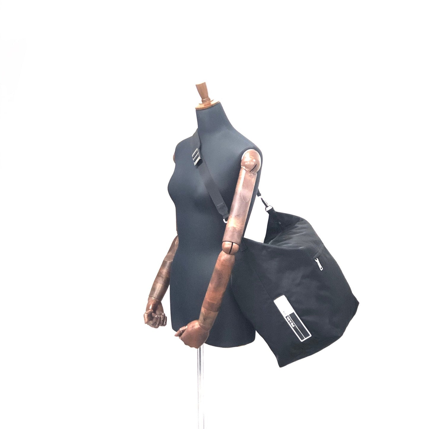 PRADA Sport Nylon Shoulder bag Black Vintage cjziis