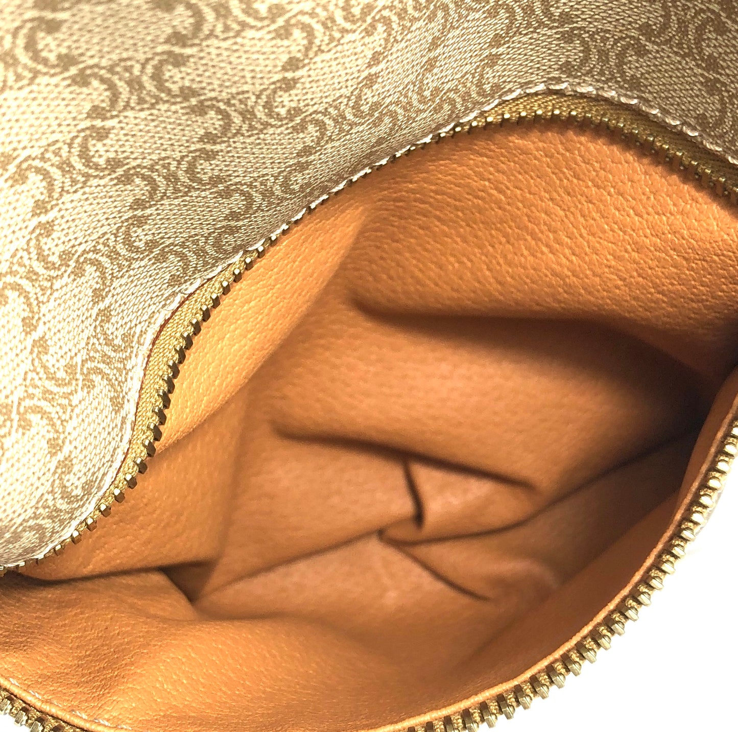 CELINE Macadam Triomphe 背包 米色 Vintage Old Celine mchxj3