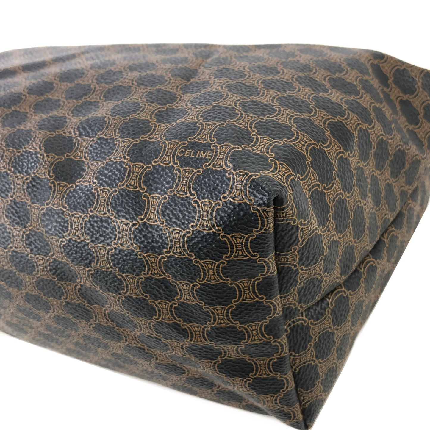 CELINE Macadam Handag Hobobag Black Old Celine Vintage txu7cb