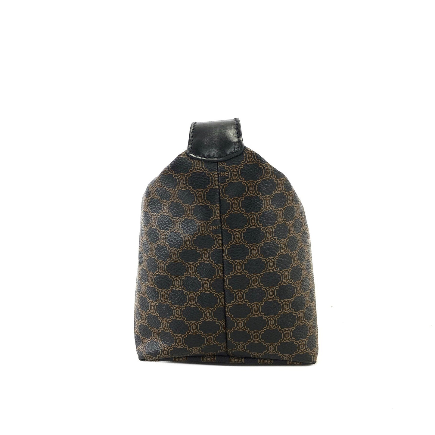CELINE Macadam Handag Hobobag Black Old Celine Vintage txu7cb