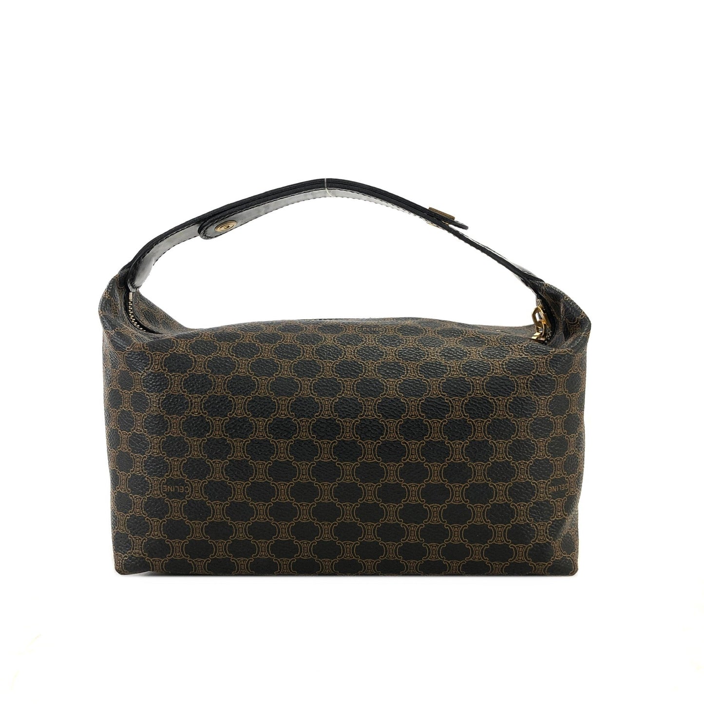 CELINE Macadam Handag Hobobag Black Old Celine Vintage txu7cb