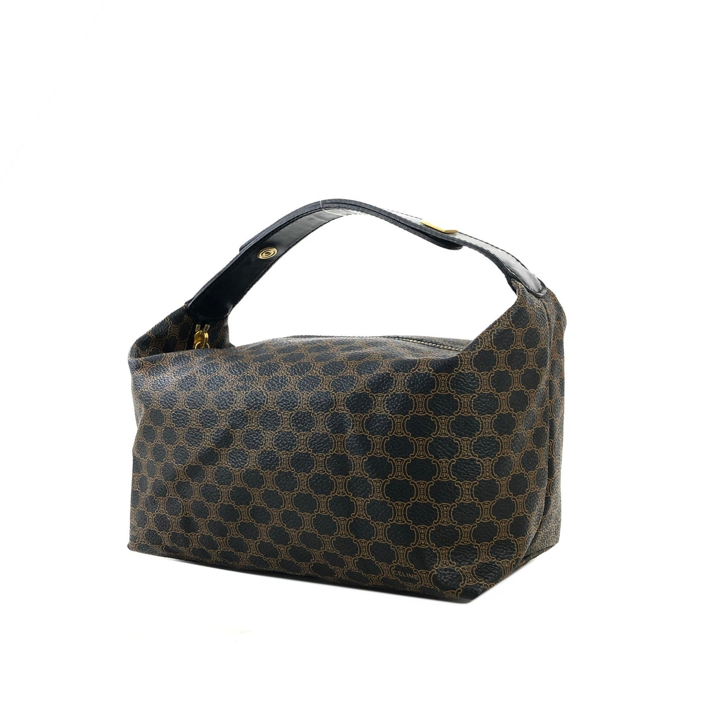 CELINE Macadam Handag Hobobag Black Old Celine Vintage txu7cb