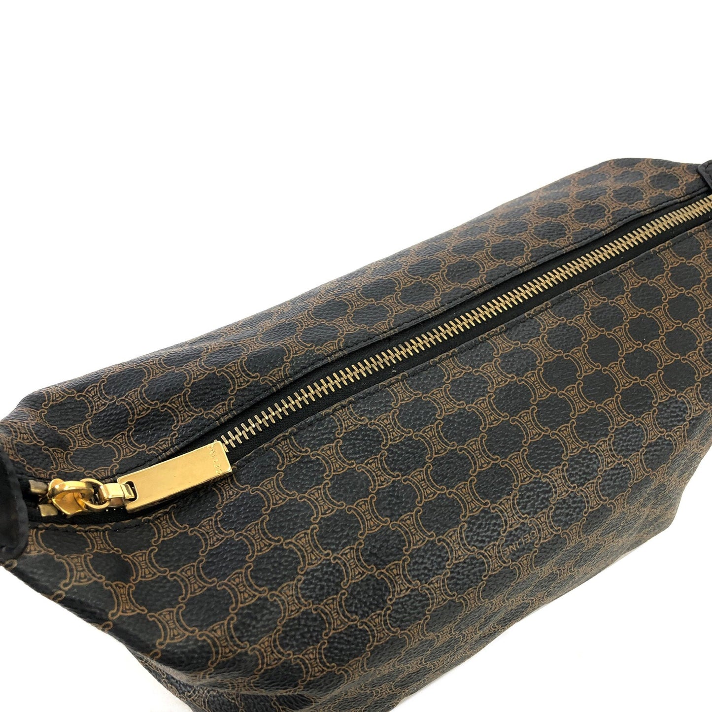 CELINE Macadam Handag Hobobag Black Old Celine Vintage txu7cb
