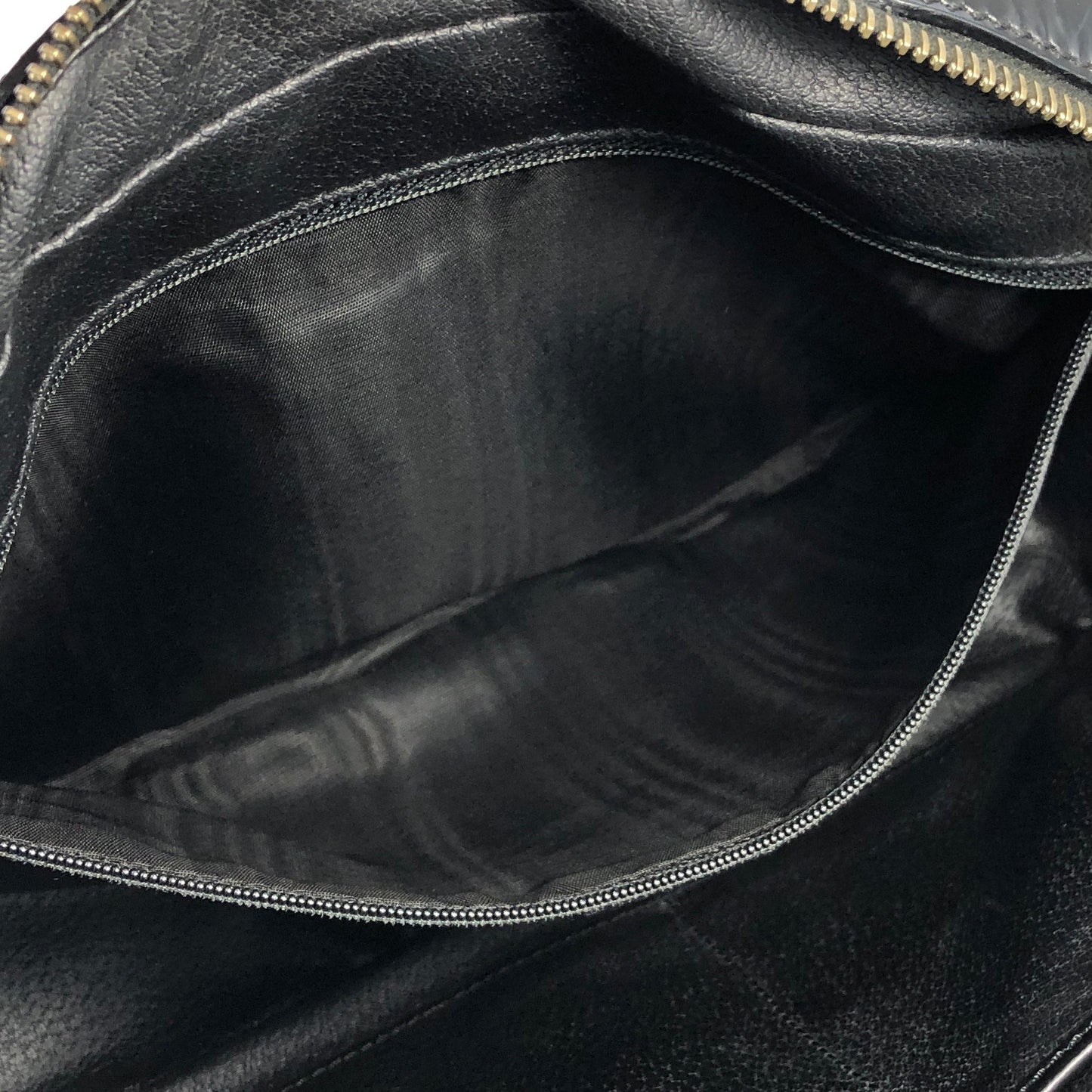 CELINE Logo Macadam Handbag Brown Vintage Old Celine dr2czg