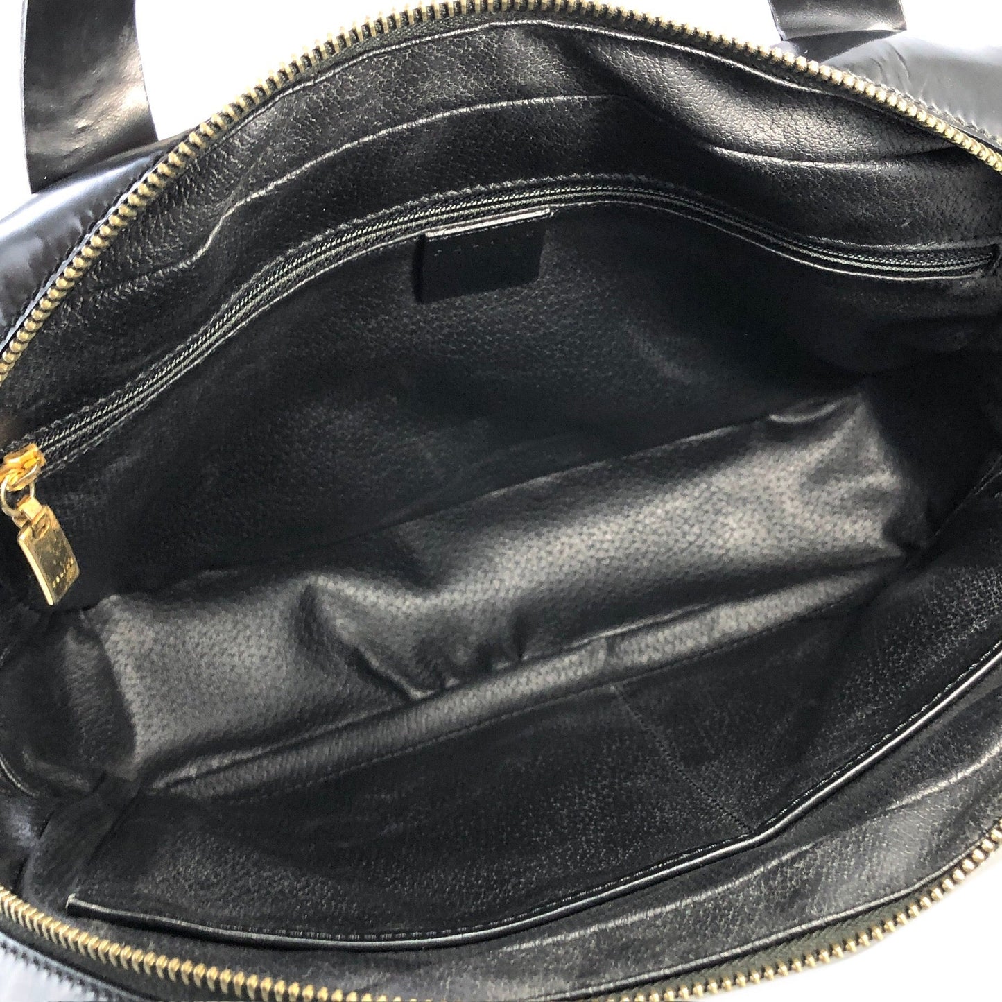 CELINE Logo Macadam Handbag Brown Vintage Old Celine dr2czg