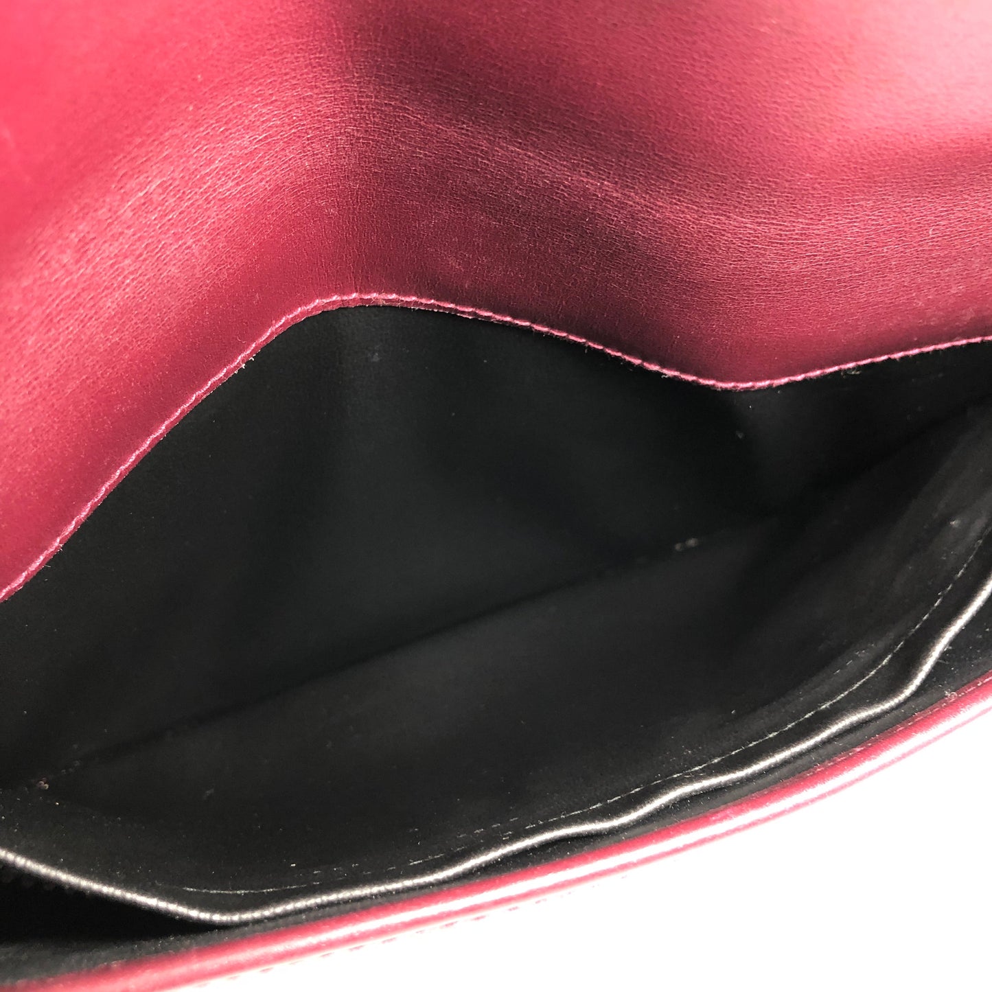 CELINE Blason Triomphe Clutch bag Bordeaux Old Celine Vintage bv3z8k