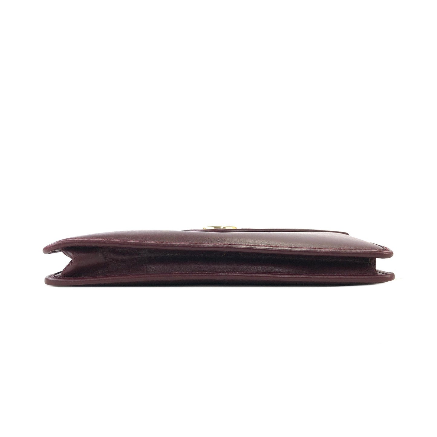 CELINE Blason Triomphe Clutch bag Bordeaux Old Celine Vintage bv3z8k