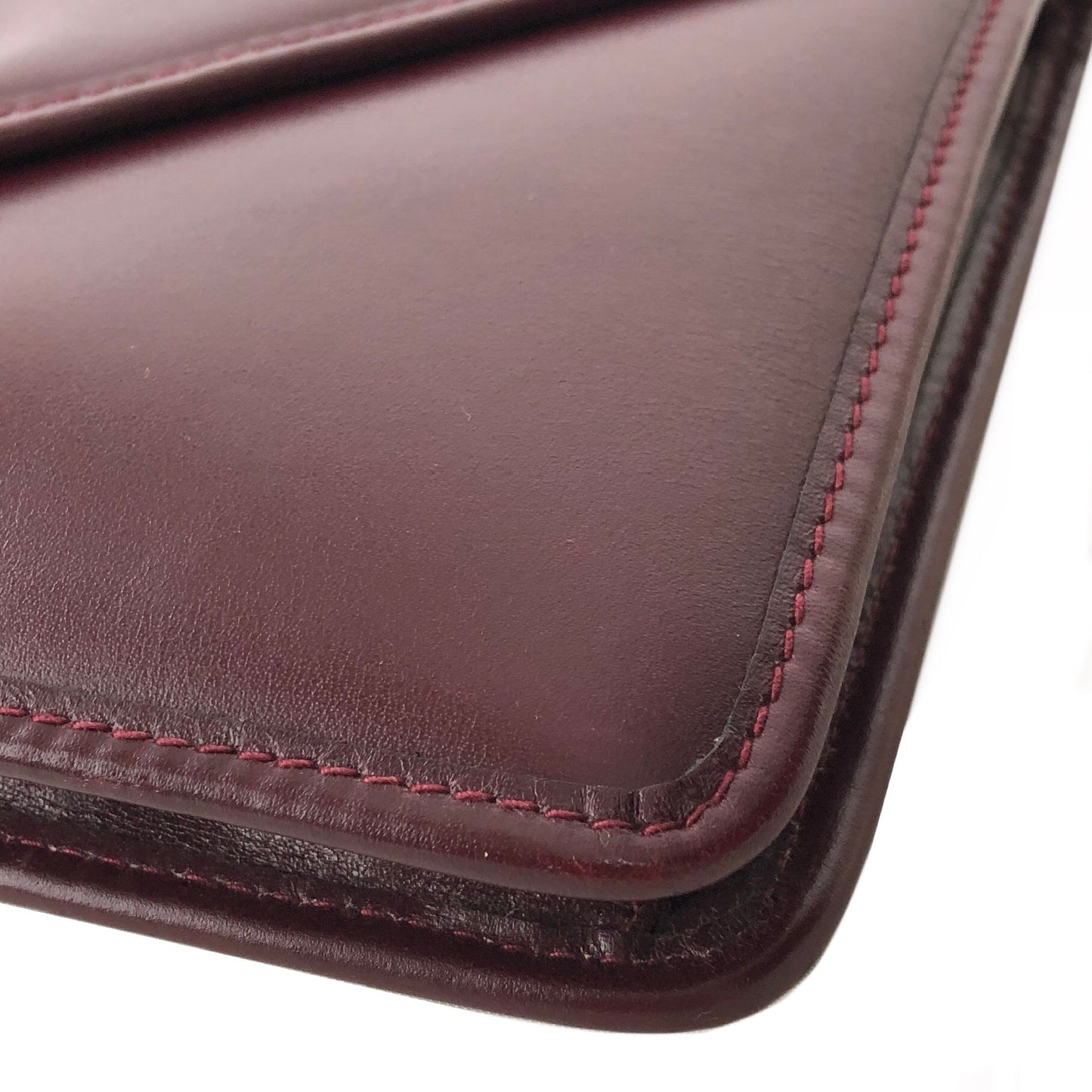CELINE Blason Triomphe Clutch bag Bordeaux Old Celine Vintage bv3z8k