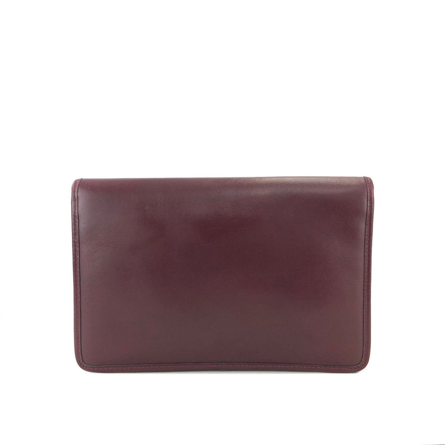 CELINE Blason Triomphe Clutch bag Bordeaux Old Celine Vintage bv3z8k