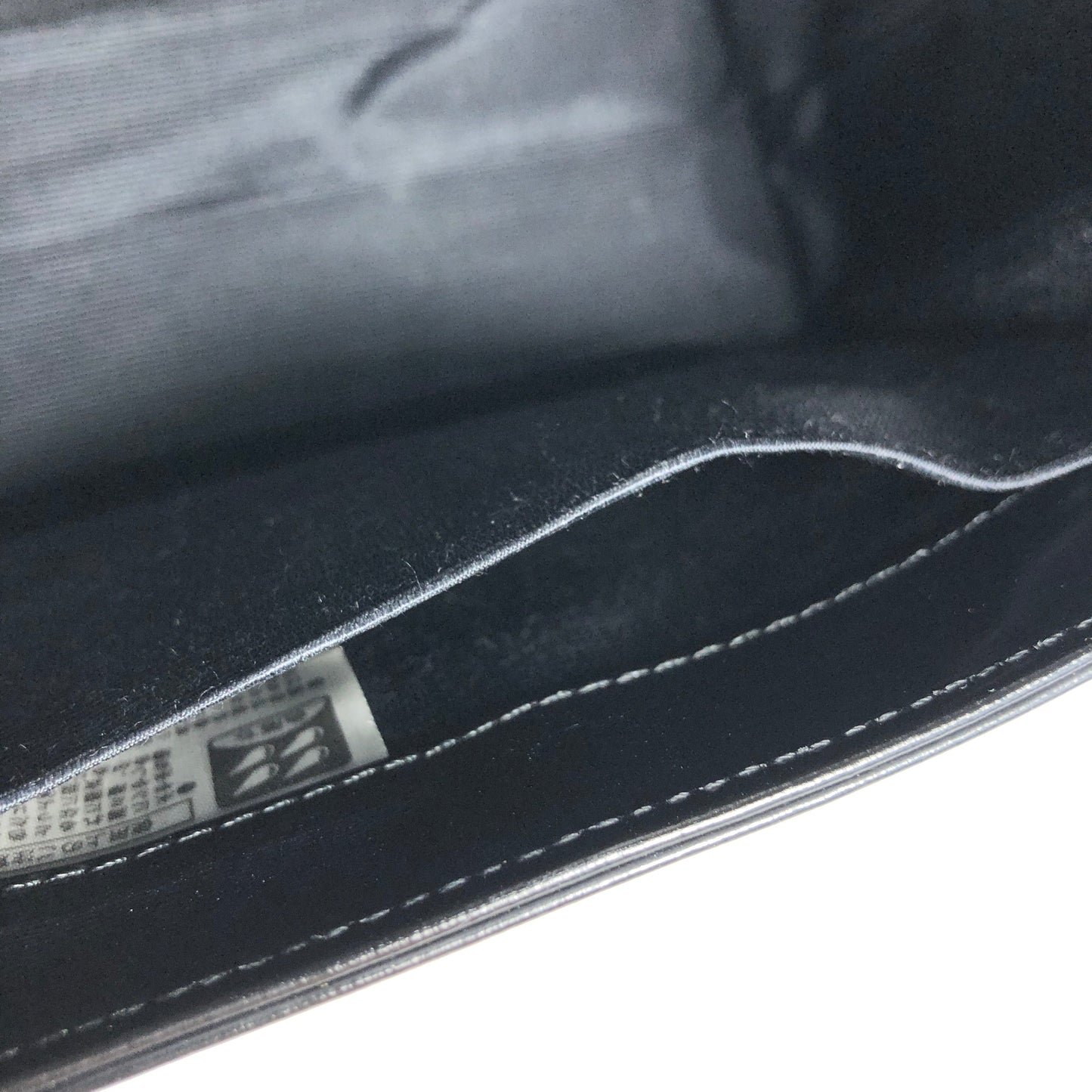 GIVENCHY Turn lock Two-way Logo Small Handbag Black Vintage Old 3kcpa6