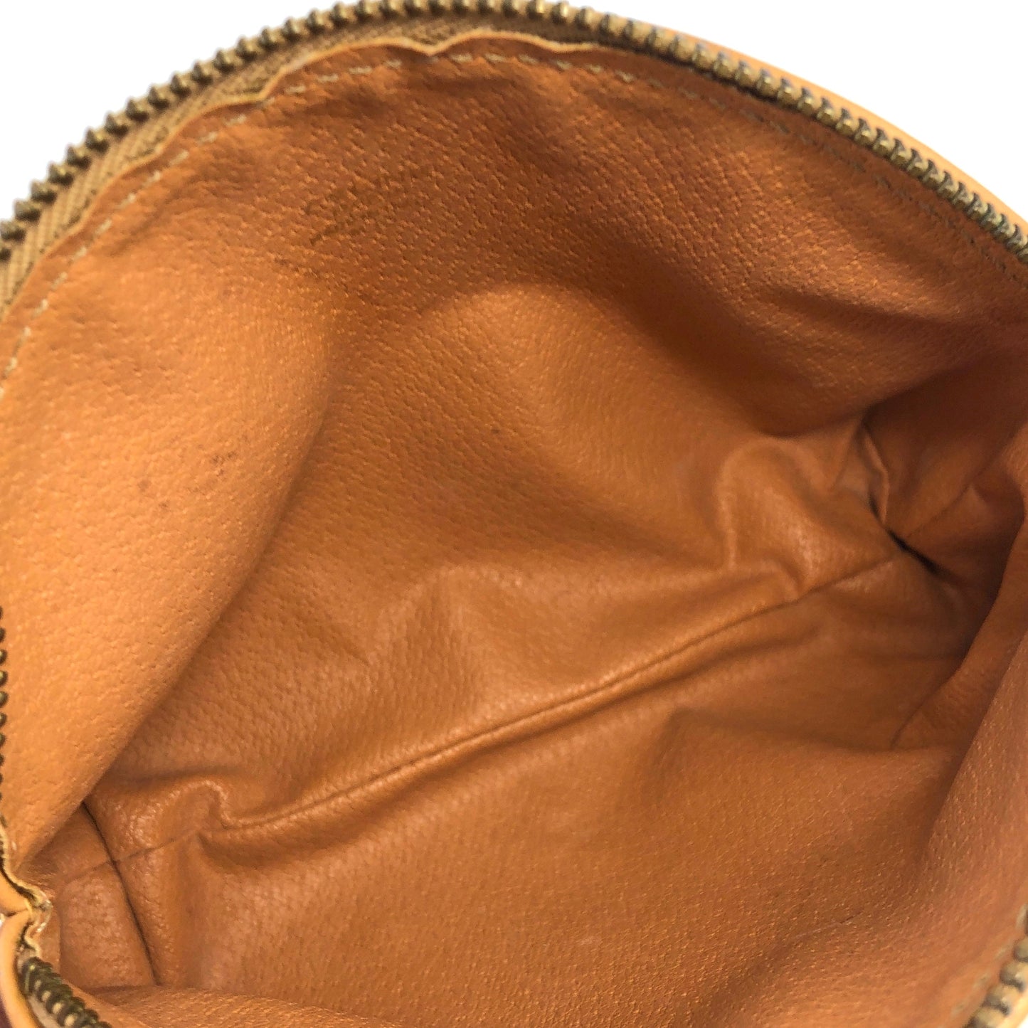 CELINE Macadam Blason Logo Pouch Brown Vintage Old CELINE pr7775