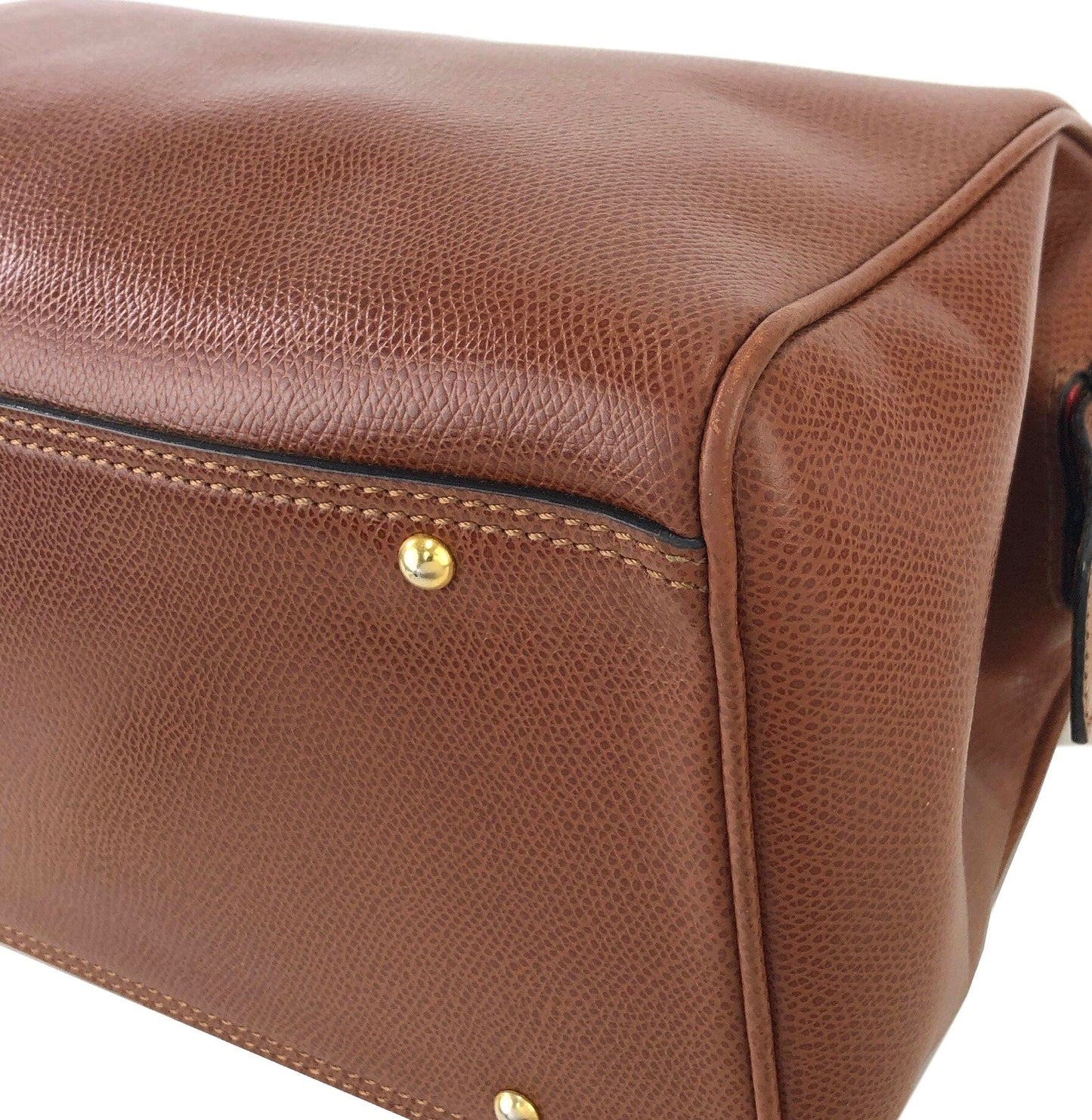 CELINE 皮革兩用波士頓包 單肩包 棕色 復古 舊 Celine e8hsve