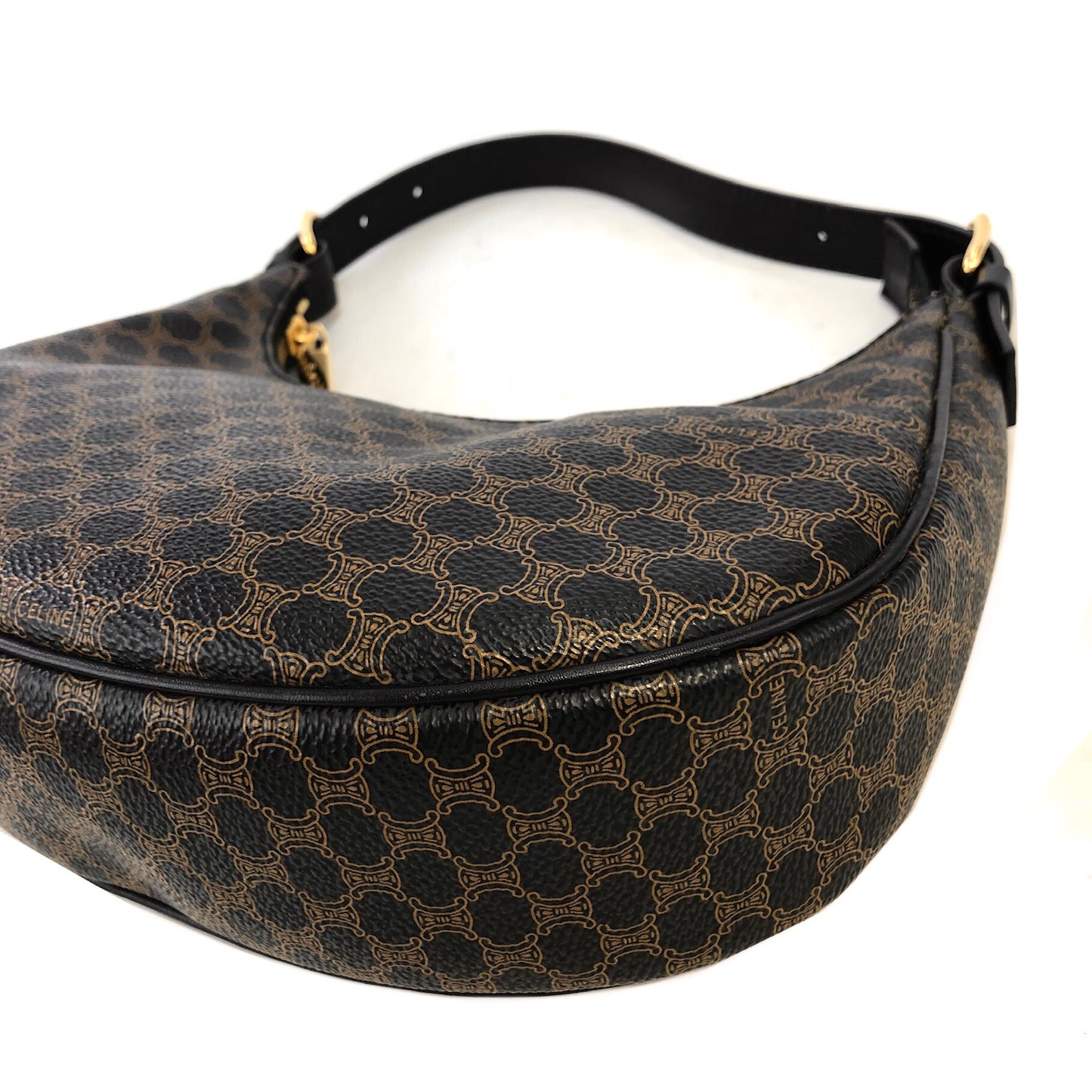 CELINE Macadam 手提包 Hobobag 黑色 AVA Old Celine Vintage d7kbzk