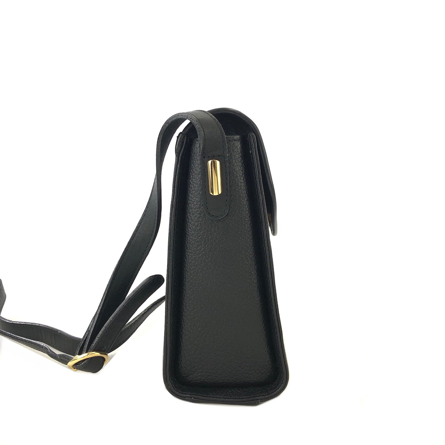 Burberrys Logo Crossbody Shoulder bag Black Vintage Old 5bhf2i