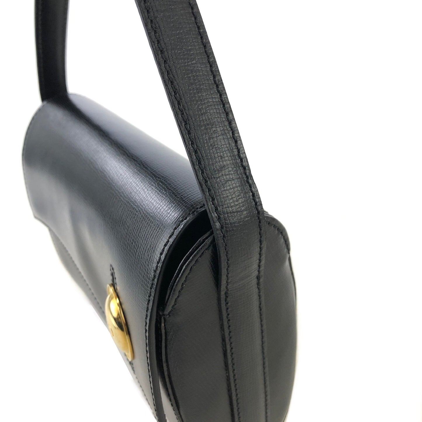 Christian Dior CD Logo Wave 斜背包 肩背包 黑色 復古 舊款 m5w356