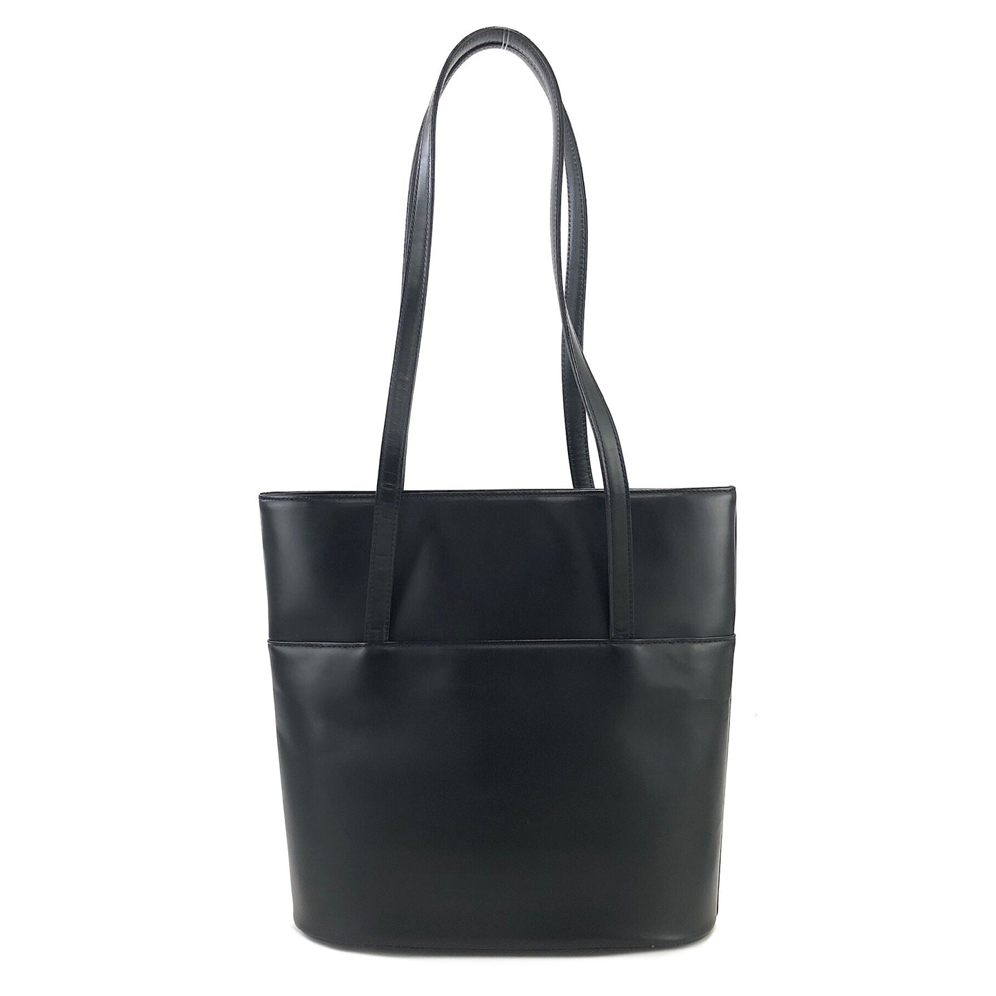 Burberrys Classic check Bucket Totebag Shoulder bag Black Vintage Old njai3y