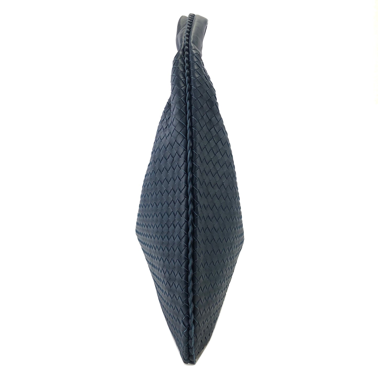 Bottega Veneta Intrecciato 皮革 Hobo 包 藍色 復古 awvey7