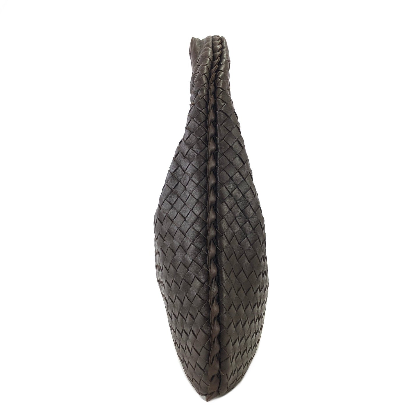 Bottega Veneta Intrecciato Leather Hobo bag Brown VIntage k3wg3r