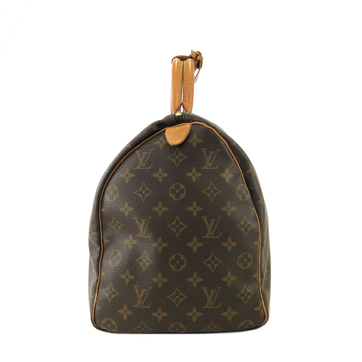 LOUIS VUITTON monogram keepall45 M41428 boston bag Brown Vintage Old t75hrk