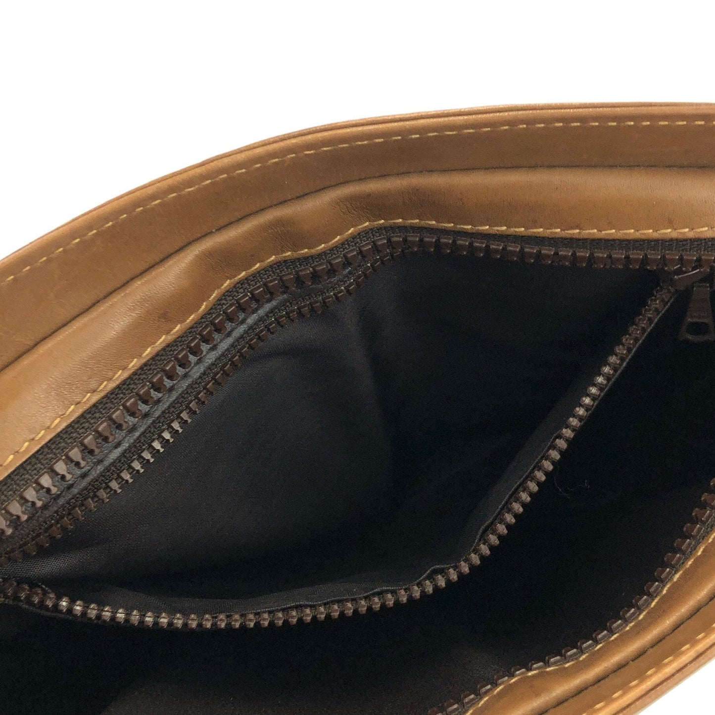 CELINE C Macadam Horse carriage Shoulder bag Brown Vintage Old CELINE 65fhzk