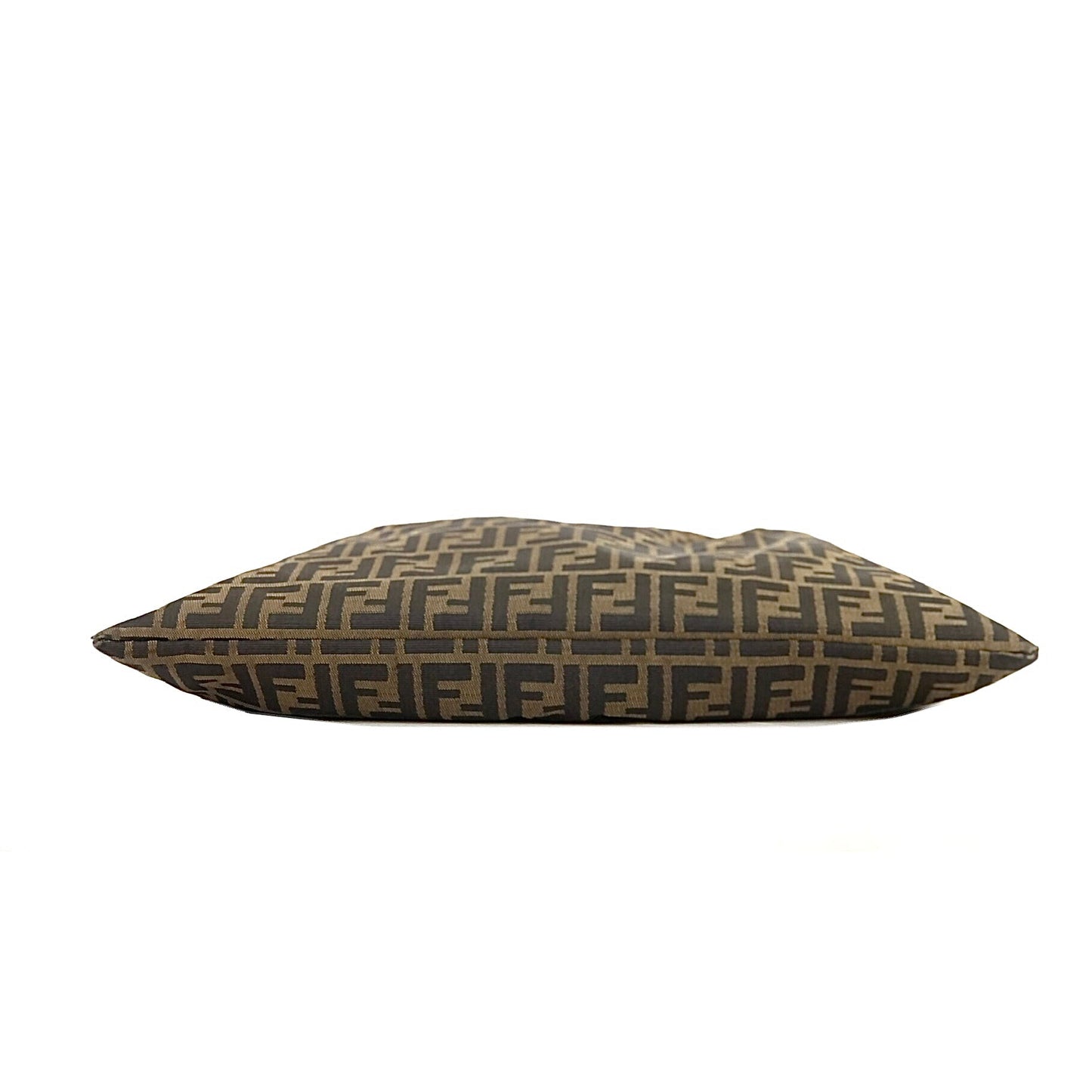 FENDI Zucca Jacquard Drawstring Hand Bag Brown vintage Old reeshj